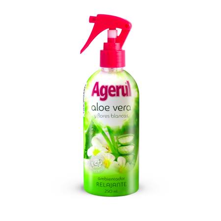 Désodorisant relaxant Aloe Vera et Fleurs Blanches