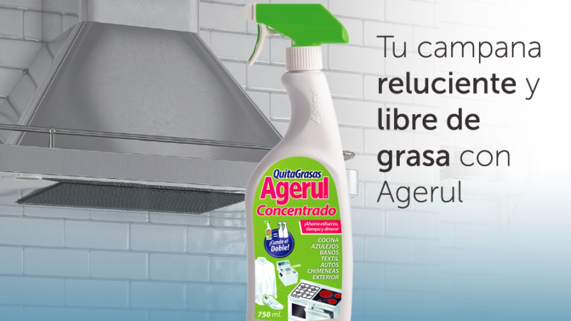 Limpiar la campana extractora