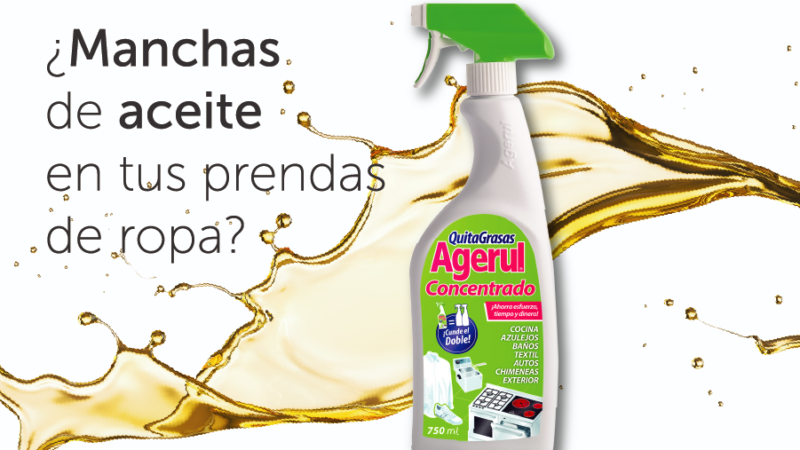 Como quitar manchas de aceite