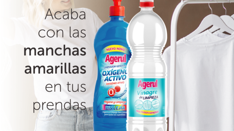 cómo eliminar las manchas amarillas de la ropa