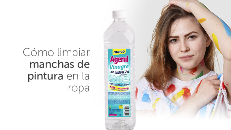 limpiar manchas de pintura vinagre limpieza