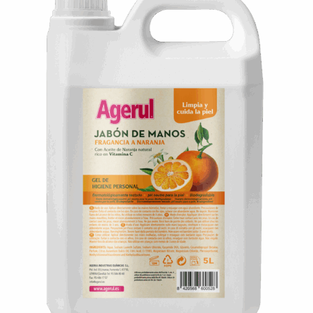 Jabón de manos Orange con vitamina C 5L
