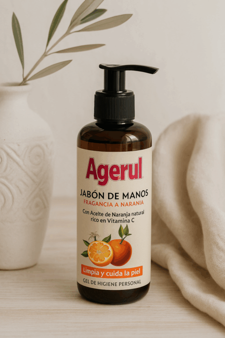Jabón de manos Orange con vitamina C 300 ml