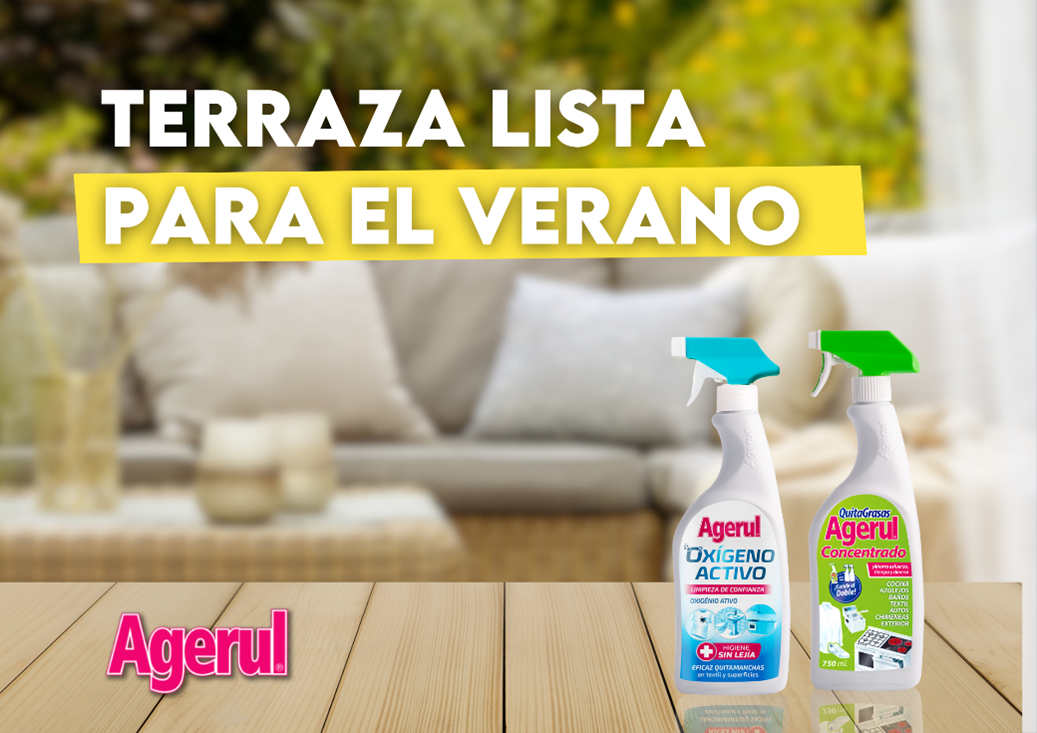 Terraza lista para el verano: disfruta del exterior con la limpieza que tu hogar se merece.