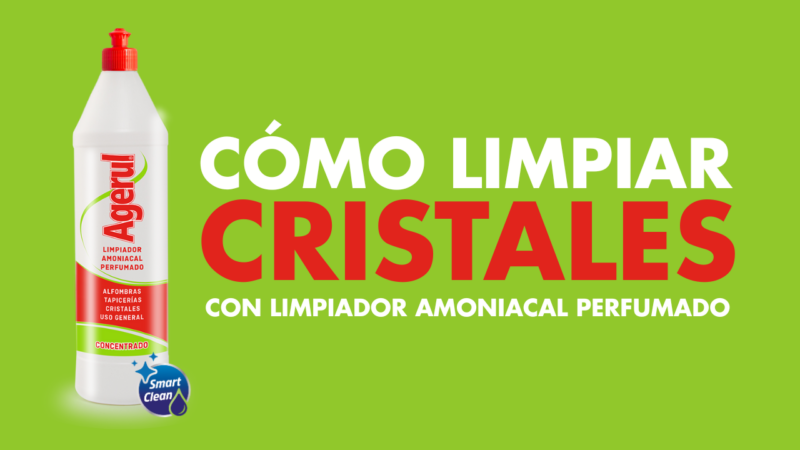 Cómo limpiar cristales sin dejar rastro con limpiador amoniacal