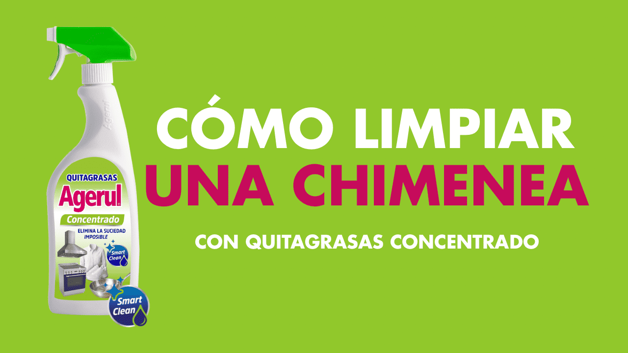Cómo limpiar una chimenea con un quitagrasas concentrado