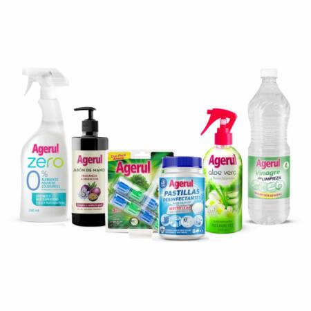Pack Limpia, Desinfecta y Perfuma tu baño –  6 productos