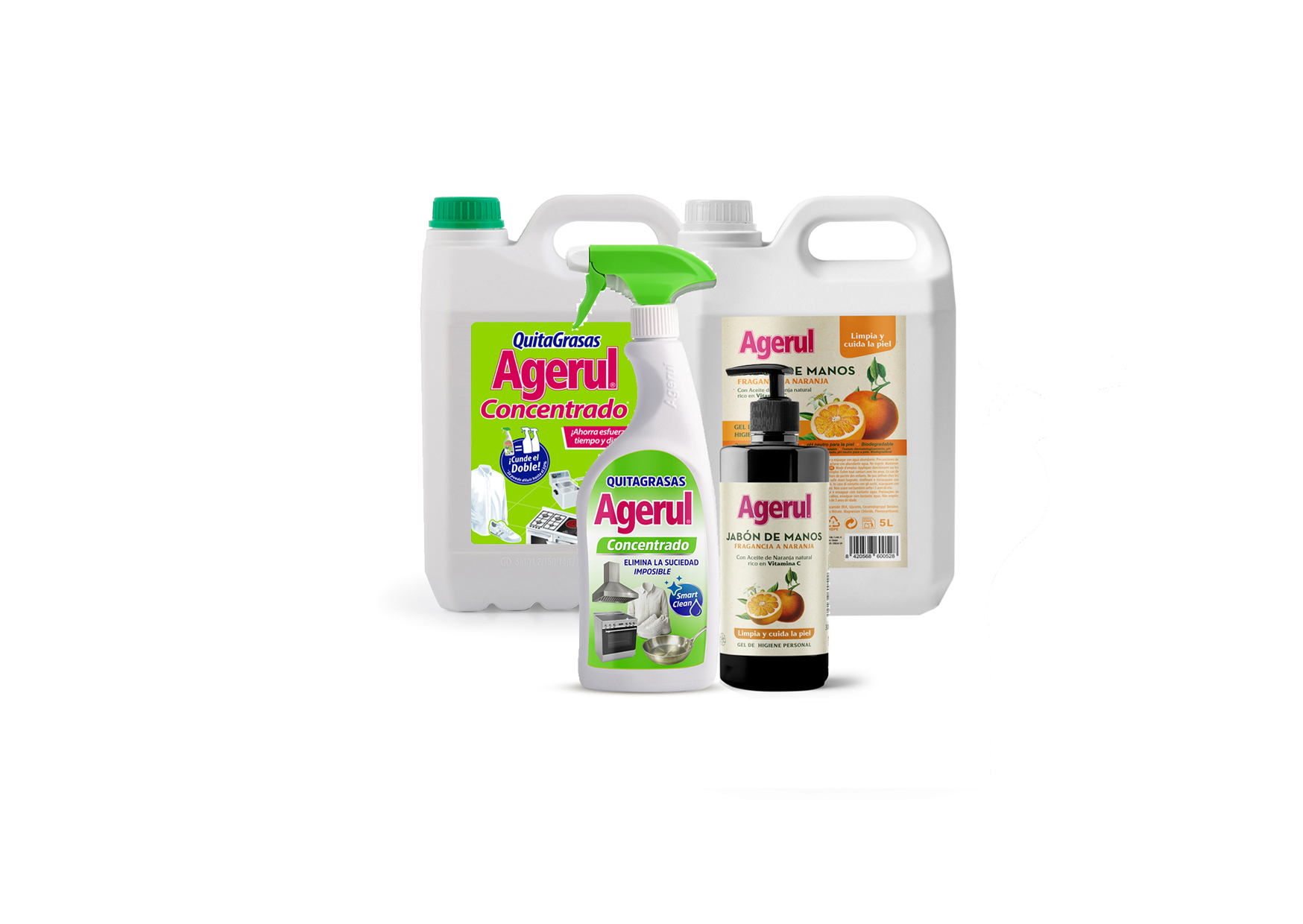 Pack Básico “Limpia Tu Negocio" – 4 productos